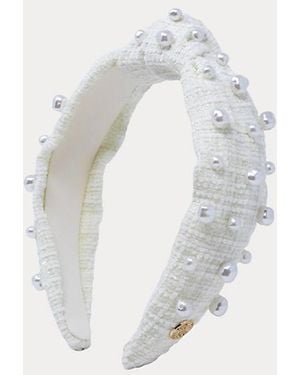 Lilly Pulitzer Slim Knot Embellished Headband - White