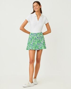Lilly Pulitzer Upf 50+ Luxletic Zadora High Rise Skort - Green