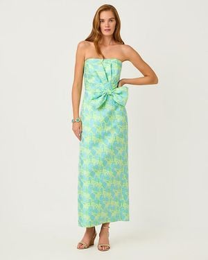 Lilly Pulitzer Tiernan Strapless Maxi Dress - Green