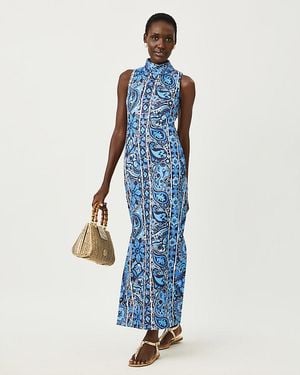 Lilly Pulitzer Daisee Maxi Shift Dress - Blue