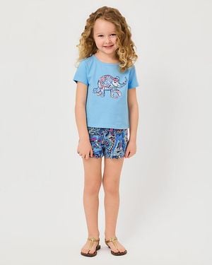 Lilly Pulitzer Girls Mini Clairmont Top - Multicolor