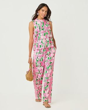 Lilly Pulitzer 32" Bal Harbour Palazzo Pant - White