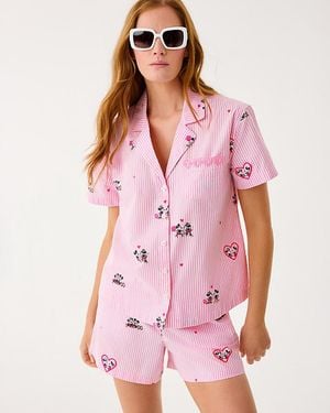 Lilly Pulitzer 4" Elly Pajama Boxer - Pink