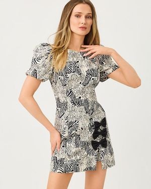 Lilly Pulitzer Lala Skirted Romper - Gray