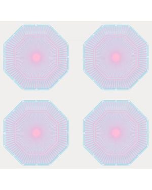 Lilly Pulitzer Appetizer Plate Set - Purple
