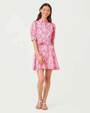 Lilly Pulitzer Larkyn Shirtdress - Pink