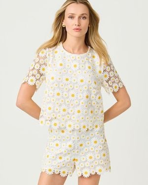 Lilly Pulitzer Louise Lace Top - White