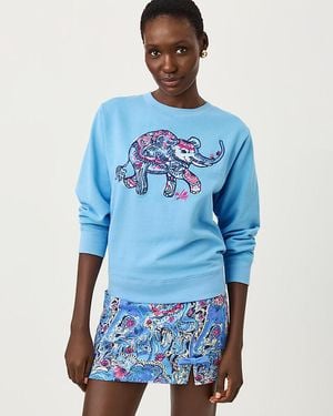 Lilly Pulitzer Upf 50+ Luxletic Meena Bow Skort - Blue