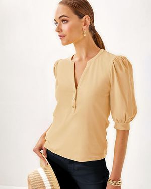 Lilly Pulitzer Ronson Knit Top - Natural