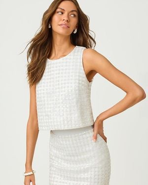 Lilly Pulitzer Lathan Sleeveless Top - White