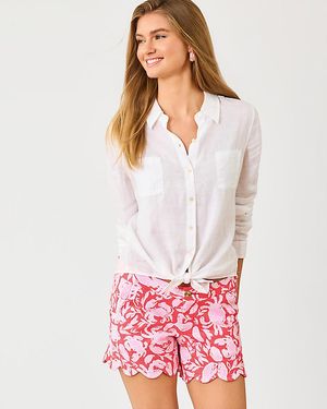 Lilly Pulitzer 5" Buttercup Knit Short - White