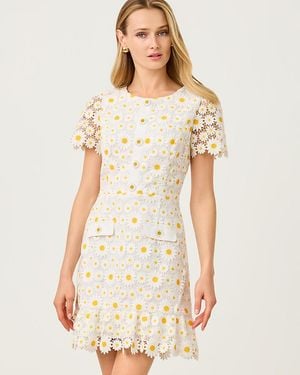 Lilly Pulitzer Peyton Skirted Romper - Natural