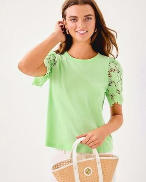 Lilly Pulitzer Sebene Knit Top - Green