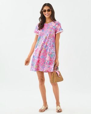 Lilly Pulitzer Cody Short Sleeve Dress - Pink