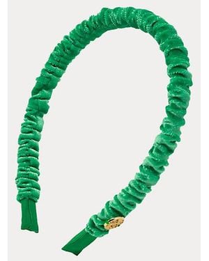 Lilly Pulitzer Velvet Scrunchie Headband - Green