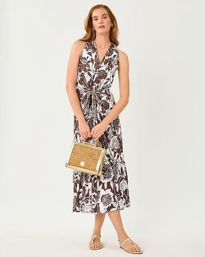 Lilly Pulitzer Wisteria Midi Dress - White