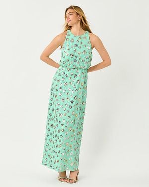 Lilly Pulitzer Teonna Beaded Maxi Dress - Green