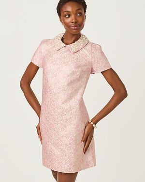 Lilly Pulitzer Mylan Short Sleeve Shift Dress - Natural