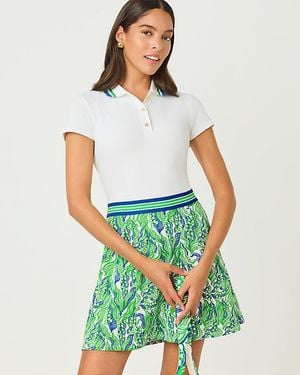 Lilly Pulitzer Upf 50+ Luxletic Viento Dress - White