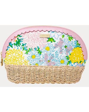 Lilly Pulitzer Canvas Travel Pouch - Blue