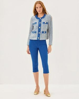 Lilly Pulitzer 20" Sivan High Rise Crop Skinny Jean - Blue