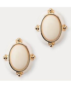Lilly Pulitzer Palm Prowl Earrings - White