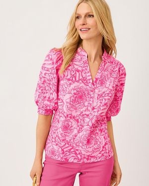 Lilly Pulitzer Mialeigh Top - Pink