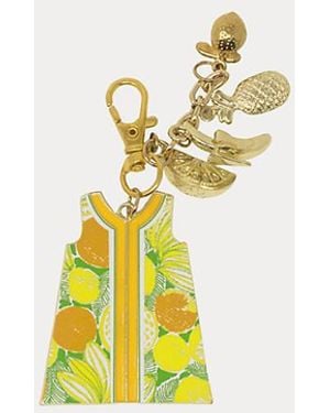 Lilly Pulitzer Shift Dress Bag Charm - White