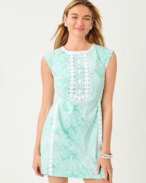 Lilly Pulitzer Rosalena Stretch Shift Dress - Blue