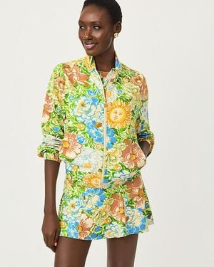Lilly Pulitzer Upf 50+ Luxletic Aegean Jacket - Green