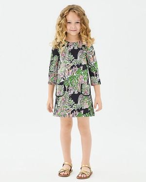 Lilly Pulitzer Girl's Mackenzie Dress - Green