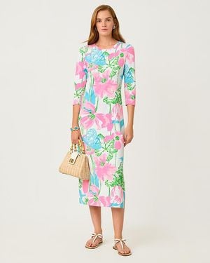Lilly Pulitzer Deena Upf 50+ Dress - Multicolor