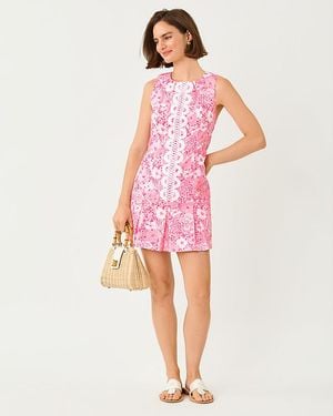 Lilly Pulitzer Shaina Skirted Shift Romper - Pink