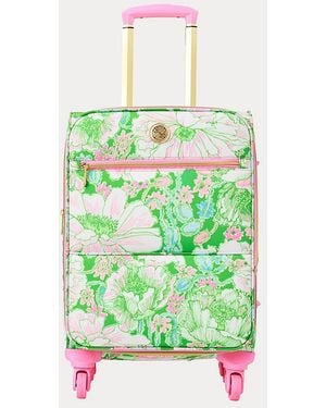 Lilly Pulitzer Rolling Suitcase - Green