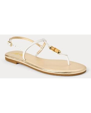 Lilly Pulitzer Leena Sandal - White