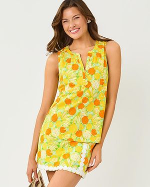 Lilly Pulitzer Essie Knit Top - Yellow
