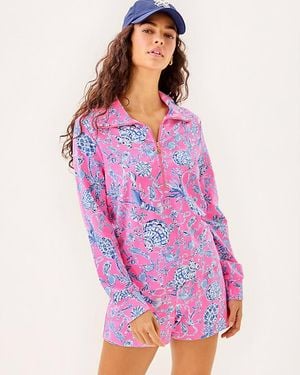 Lilly Pulitzer Upf 50+ Eleni Pullover - Pink