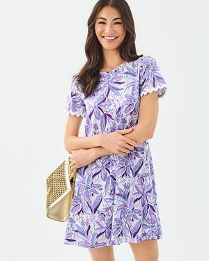 Lilly Pulitzer Cody Short Sleeve Dress - Blue