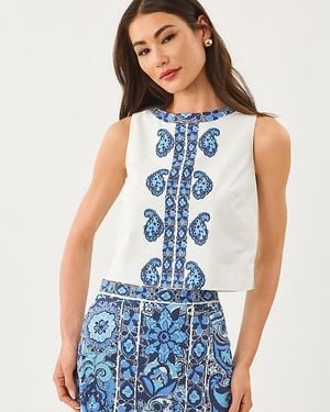 Lilly Pulitzer Annaleese Sleeveless Top - Blue