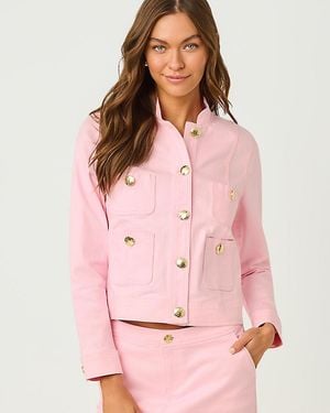 Lilly Pulitzer Shepa Denim Jacket - Pink
