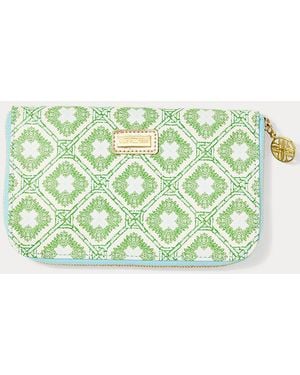 Lilly Pulitzer Passport Travel Wallet - Green
