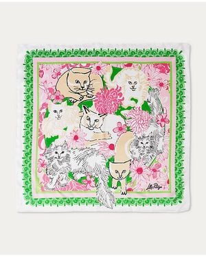 Lilly Pulitzer Poinciana Silk Scarf - Green