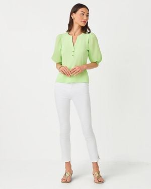 Lilly Pulitzer 29" South Ocean High Rise Skinny Jean - Green