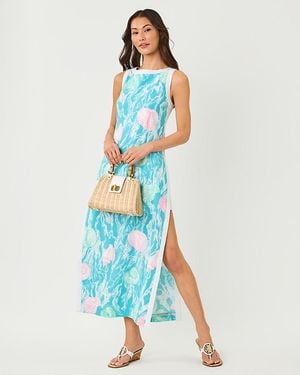 Lilly Pulitzer Eleanora Maxi Shift Romper - Blue