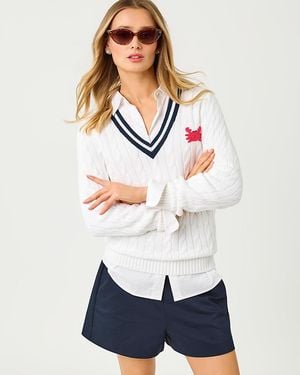 Lilly Pulitzer Brockton Sweater - White