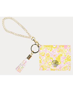 Lilly Pulitzer Snap Card Case - Metallic