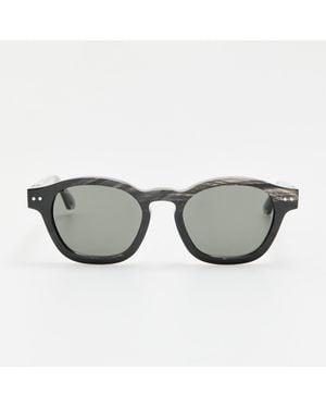 Linda Farrow Talbot Sunglasses - Brown