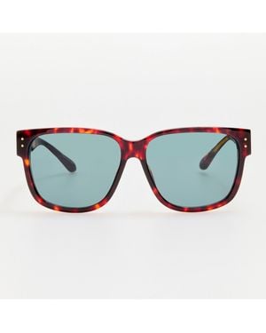 Linda Farrow Perry Sunglasses - Brown