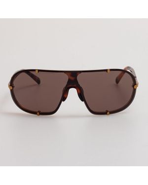 Dries Van Noten Aviator Sunglasses - Brown