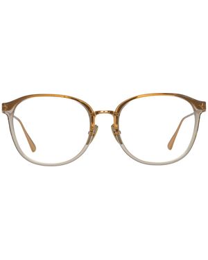Linda Farrow Park Optical - Brown